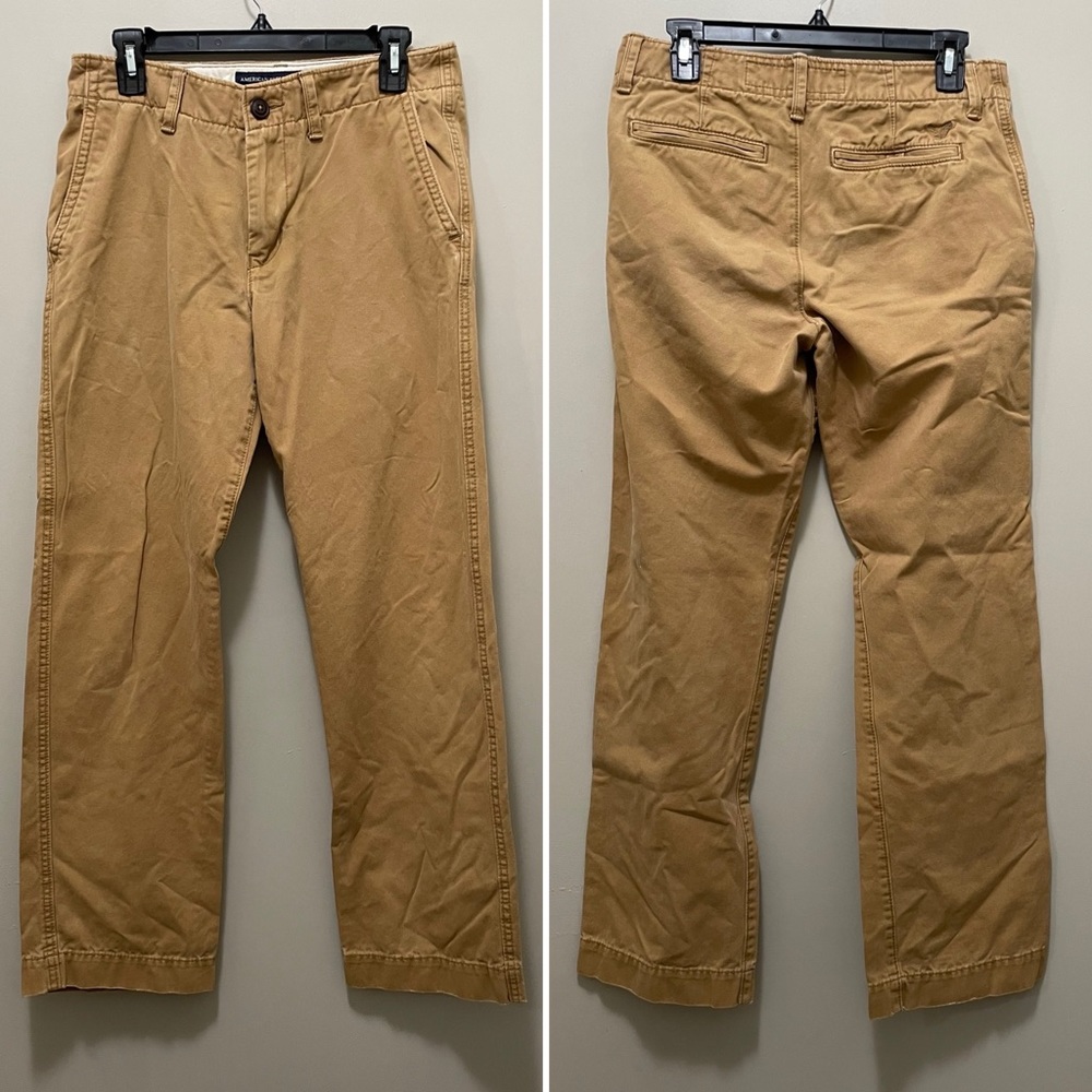 American Eagle Relaxed Chino - 29x32 - Camel - GUC
